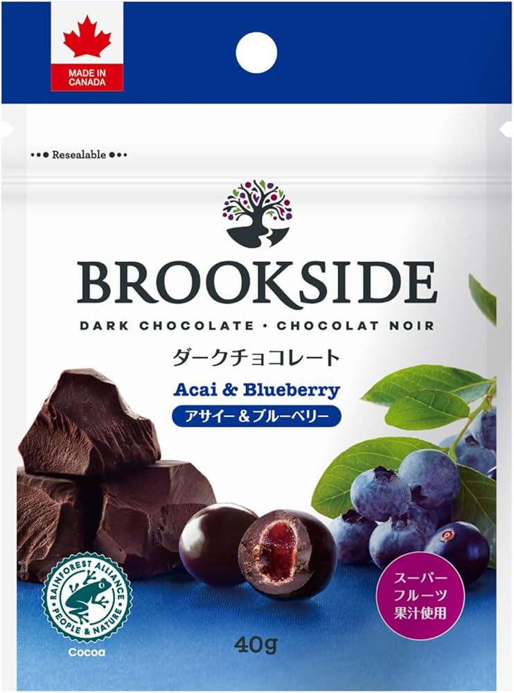 Amazon | ブルックサイド ダークチョコレート アサイー&ブルーベリー Amazon | ブルックサイド ダークチョコレート アサイー&ブルーベリー